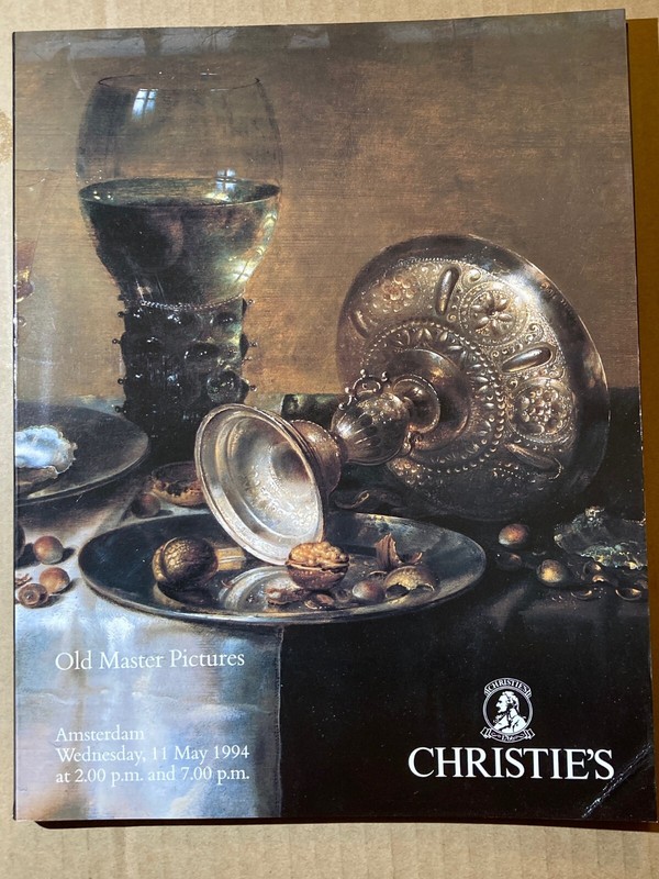 Christie's Amsterdam May 11 1994 Old Master Pictures Auction Catalog