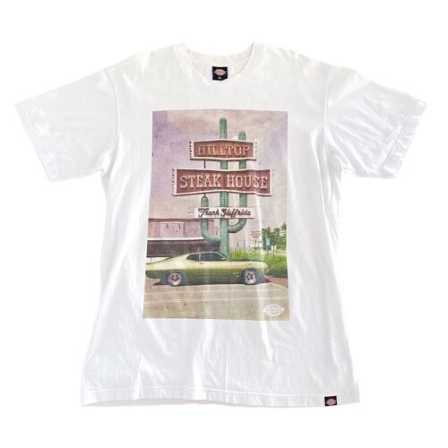 Dickies Hilltop Steak House Car Mens T-Shirt - XL - Picture 1 of 12