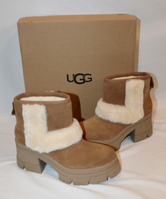 UGG Brooklyn Sunburst 厚底ブーツ UGG BROOKLYN SUNBURST Boots Chestnut New | eBay