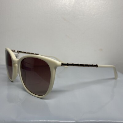 BALMAIN BL2084B 03 Ivory/Brown Gradient Lens 51-19 140 Sunglasses (#566) V5C4