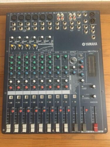 Yamaha MG124CX 12-Channel Stereo Mixer Used from Japan - Picture 1 of 2