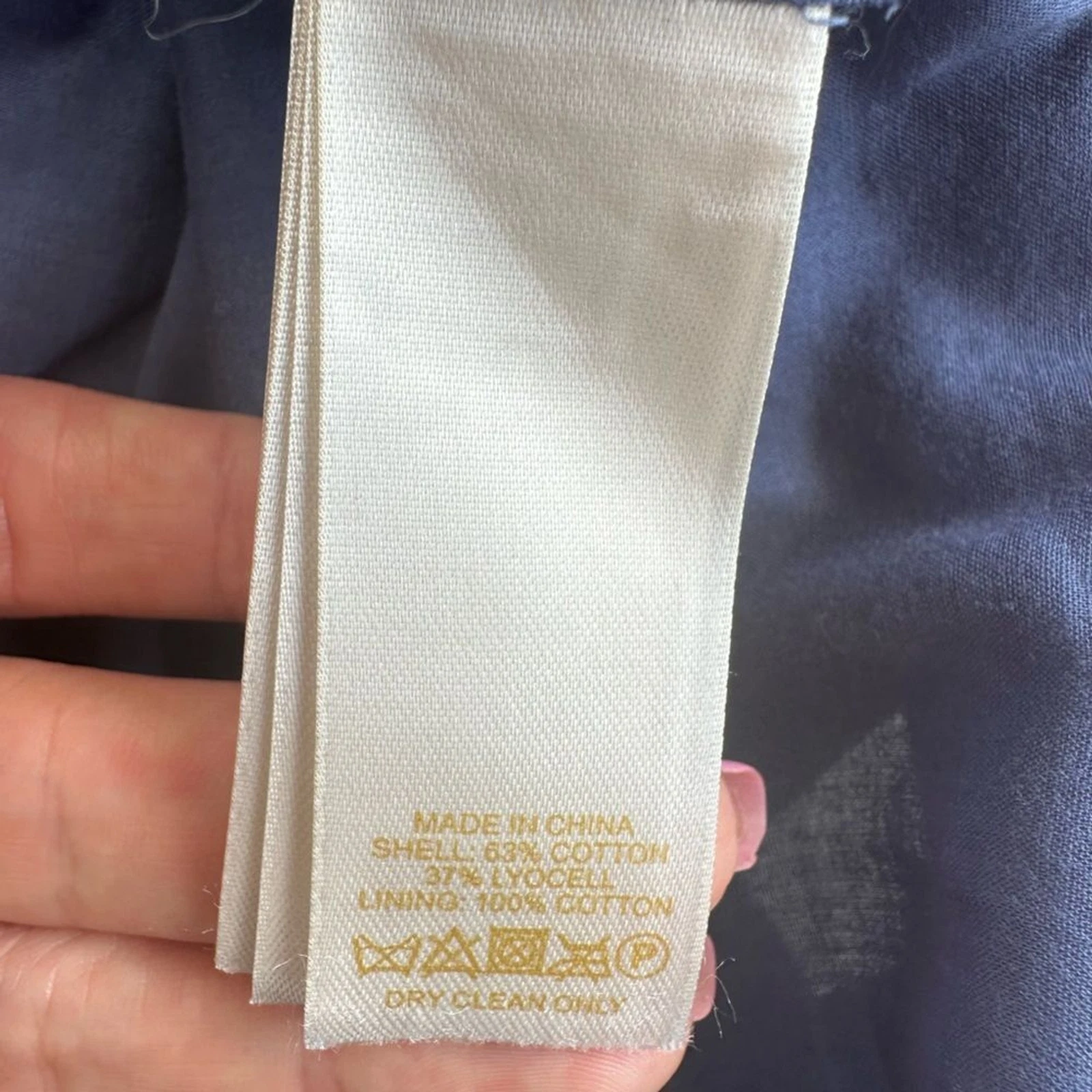 Abito Chambray trapuntato Kate Spade New York taglia 0