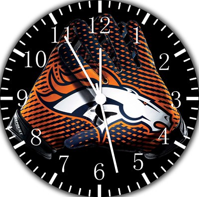 Denver Broncos Frameless Borderless Wall Clock Nice For Gifts or Decor F117
