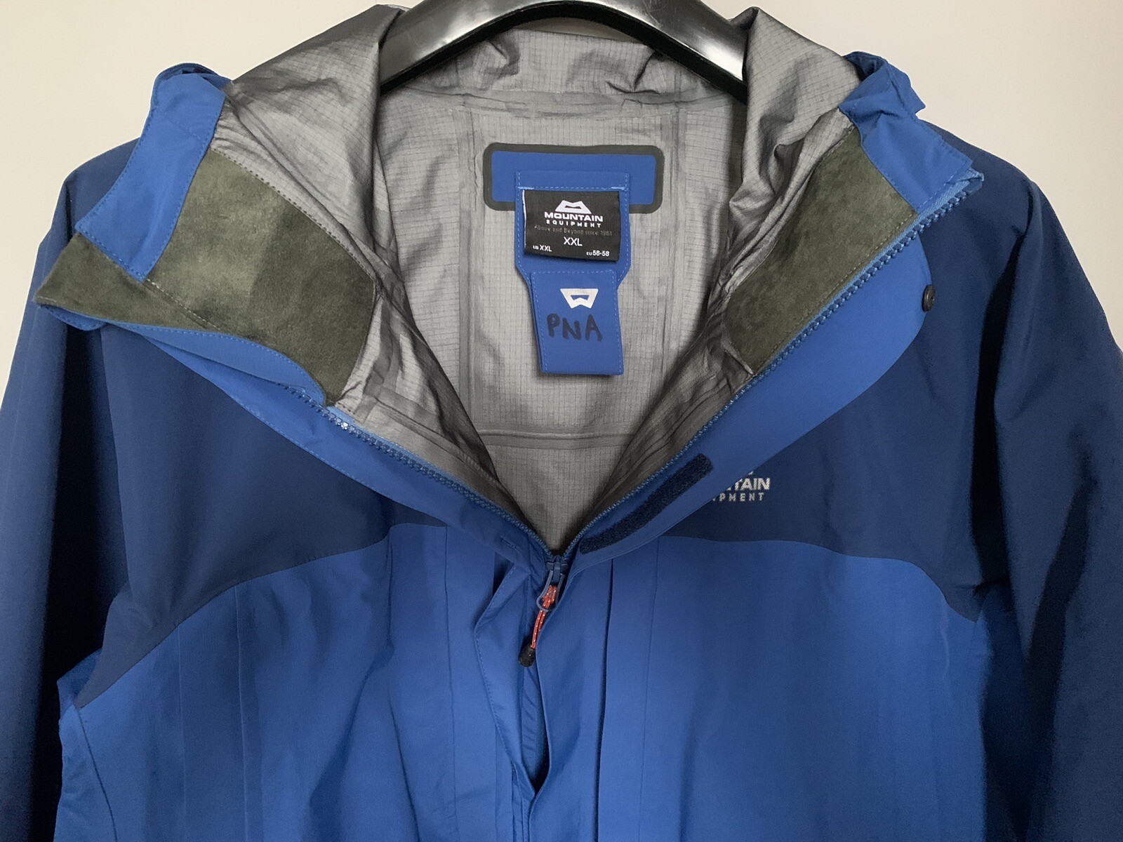 Mountain Equipment Kongur Blue Jacket Mens XXL GoreTex RRP£590 Worn Twice VGC eBay