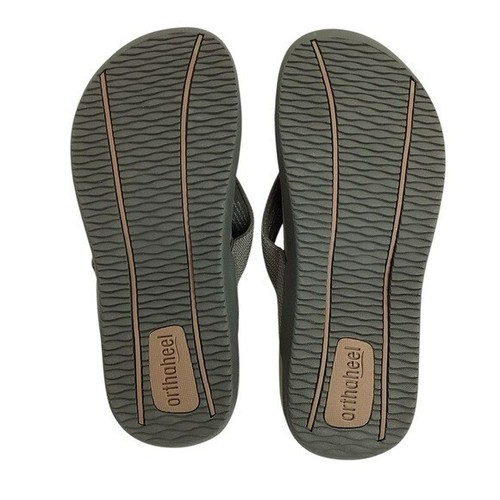 NWOT Orthaheel Wave 2 Tong Sandals Khaki Womens 7 - Picture 7 of 16