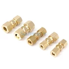 Brass Fit 1/8" 3/16" 1/4" 5/16" 1/2" 5/8" Equal Reducer Pipe Compression Fitting