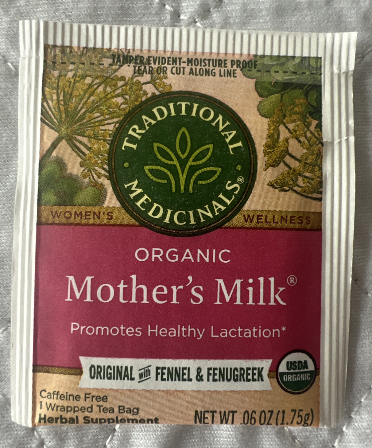 Traditional Medicinals Organic Mother's Milk Herbal Tea-88 T