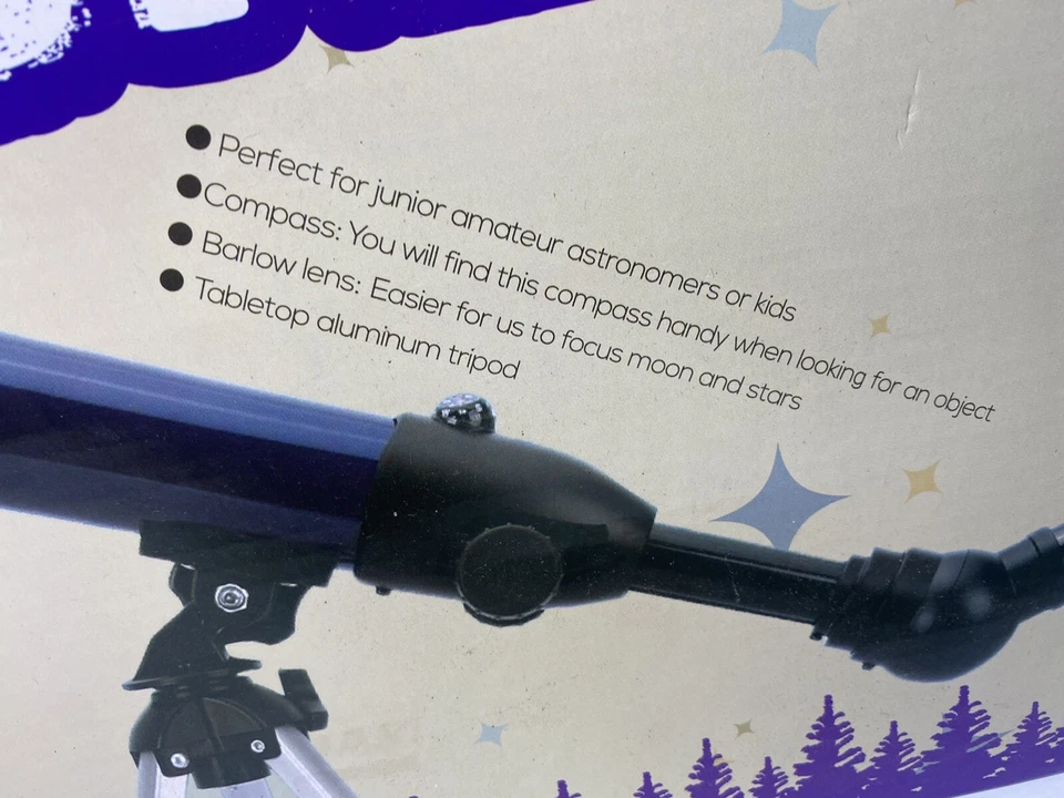 GEERTOP Telescope for Kids & Beginners Portable Astronomical Telescopes F36050S - Image 3 of 4