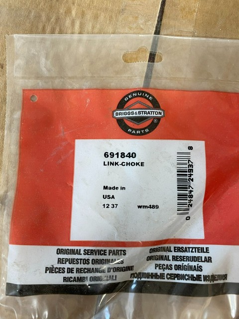 Briggs & Stratton 691840 Choke Link - Original Ersatzteil Für Optimale Motorleistung