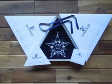 SWAROVSKI 2001 LARGE CHRISTMAS HOLIDAY ORNAMENT   