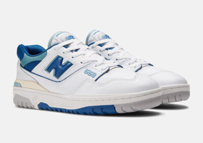 Size 10.5 - New Balance 550 White Blue Groove for sale  display picture 1
