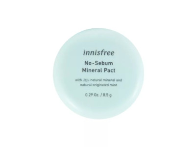 Innisfree sebum-controlling mineral pressed powder, 8,5 g