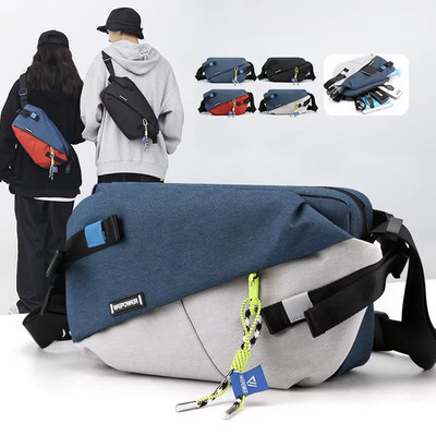 Crossbody Sling Bag Chest Waist Pack Casual Travel Outdoor Urban Unisex Backpack