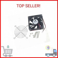 GDSTIME 80mm x 80mm x 25mm 24V Brushless DC Cooling Fan