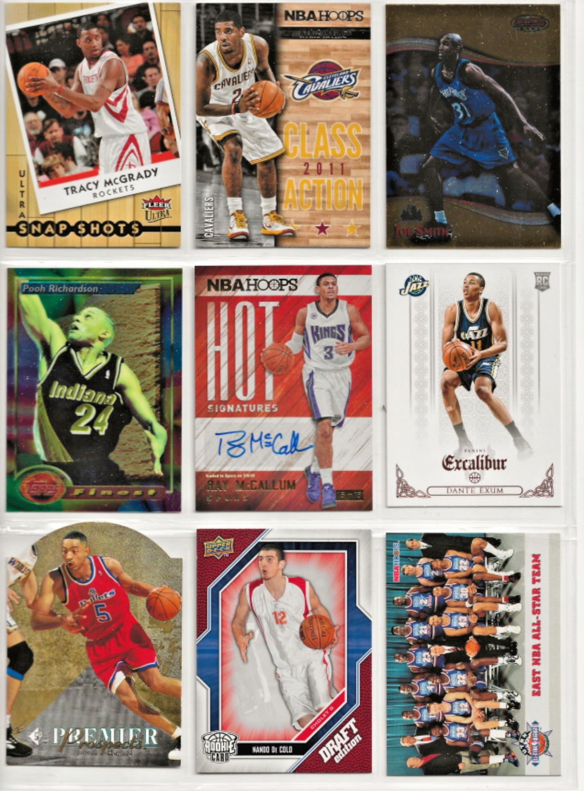 Basketball Lot 125+ Cards - Autos Game Used Numbered SP + Jordan Curry LeBron view 6