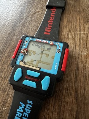 Nintendo Game & Watch - Super Mario Bros. 3 - Armbanduhr 1991 Spiel und Uhr