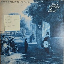 Moody Blues Long Distance Voyager Vinyl Record LP EX/VG TXS139 1981