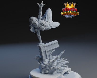 Silk resin Sculpture Bust Model Kit  Unpainted/Unassembled
