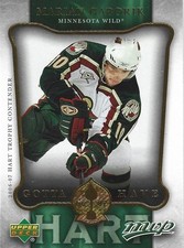 2006-07 Upper Deck MVP - Gotta Have Hart Marian Gaborik #HH21 Minnesota Wild