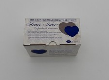 New Creative Memories MINI HEART MAKER Paper Punch 1 1/4   1 1/2  Scrapbook
