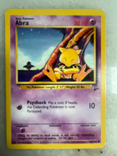 Abra 65/130 Pokemon Base Set 2 Unlimited NM