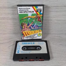 Terror-Daktil 4D ZX Spectrum 48K Game Cassette Melbourne House Tested & Working