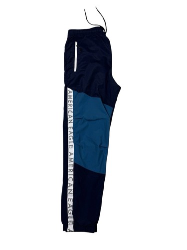 Joggers de colección American Eagle para hombre talla S ligeros bloques de colores forrados con malla - Imagen 11 de 17