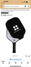 Holbrook Pickleball Paddle Cover Black/White Protective Case