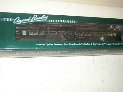 Rapido Trains Osgood Bradley New Haven 8211 Full skirt 10 window Coach 109002