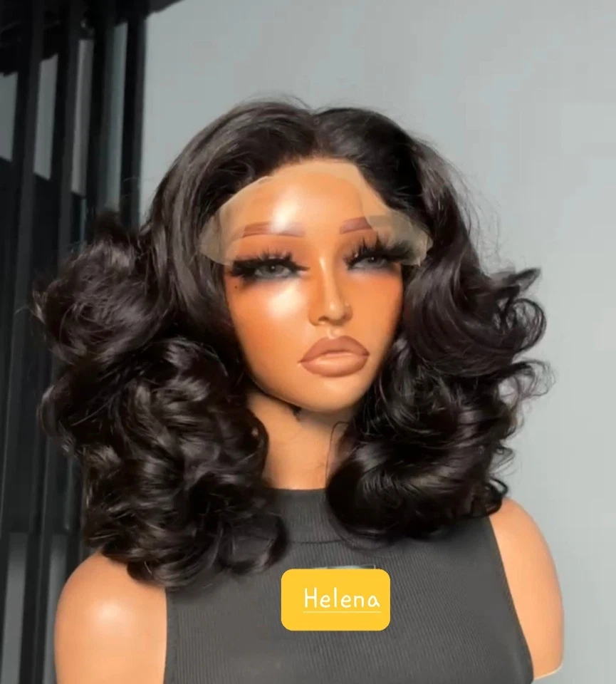 100% Vietnamese Human Hair, SDD, 4x6 Transparent Lace Wig, Bouncy, 250% Density - Image 3 of 3