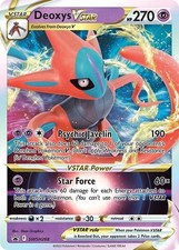 Carte promozionali Deoxys VSTAR Holofoil quasi nuove SWSH: spada e scudo SWSH268