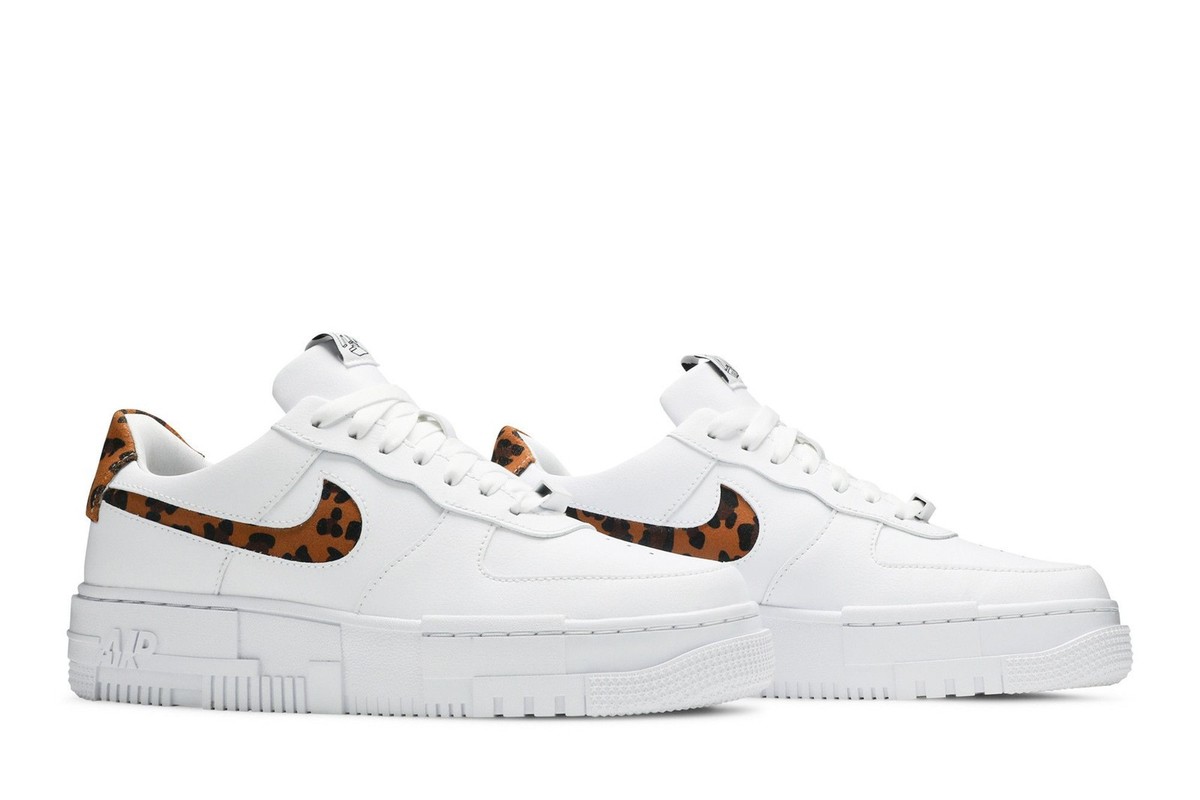 Size 8.5 - Nike Air Force 1 Pixel SE Leopard Print W for