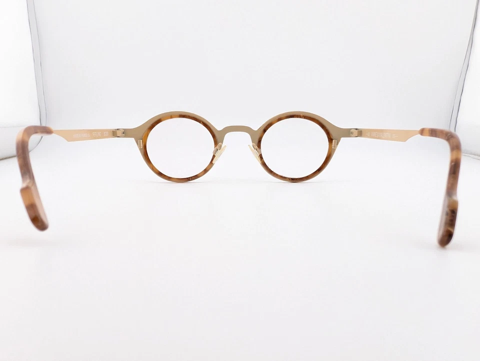 Anne et Valentin 眼镜,仅镜框,感觉 8C30 棕色大理石/裸体,法国 — 第 4/4 张图片