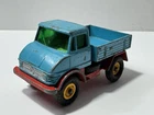 Vintage Matchbox Series No. 49 Unimog Lesney Made in England Blue & Red Diecast