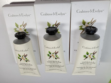 Crabtree Evelyn Lot of 3 Vanilla Shea Butter Hand Therapy 3x100g/3.5oz NIB