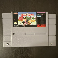 Monopoly SNES Super Nintendo Cartridge Only NTSC-U/C Clean