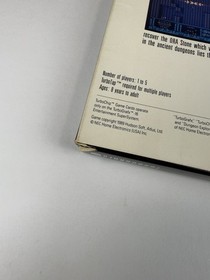 Dungeon Explorer (TurboGrafx-16, 1989) Cib W/ Foam Insert MINT