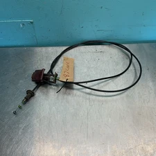 86 87 HONDA CIVIC HATCHBACK HOOD RELEASE LEVER HANDLE CABLE COMPLETE OEM