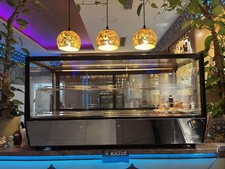 ggmgastro Banco Frigo TKVNR 160, ACCIAIO INOX con 2 Ripiani 