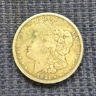 1921 Morgan Dollar $1 Coin Circulated 90% Silver 10% Copper Uncertified US