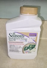 All Seasons Horticultural Spray Oil For Trees Citrus Vegetables Shrubs. 16 oz.