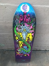 Rare Santa Cruz Jason Jessee Neptune Purple Fade Reissue Skateboard Deck