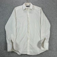 Dolce & Gabbana Gold Men’s Dress Shirt White Cotton Blend Size 15.5 / 39 Italy