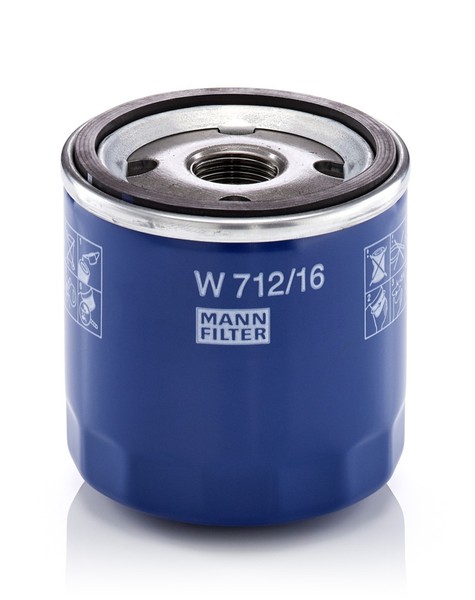 Mann-Filter ÖLfilter W 712/16 Anschraubfilter FüR Fiat Alfa Punto Lancia 147 145-image