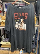 2002 Vintage Elvis Presley Viva Las Vegas Graphic T Shirt XXXL