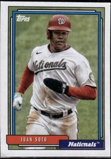 Juan Soto 2021 Topps Update 1992 Topps Redux Washington Nationals #T92-49