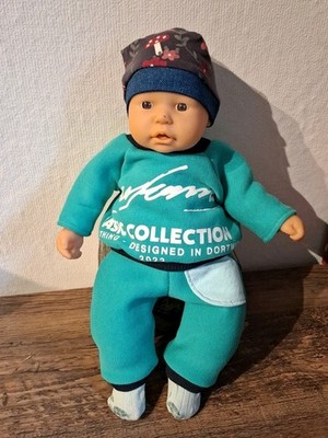 Puppen Kleidung,Reborn 36cm. 4-teiliges Set Pullover,Hose,Strümpfe,Mütze(34)