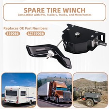 159056 Spare Tire Hoist Compatible with RVs Trailers Trucks Motorhomes