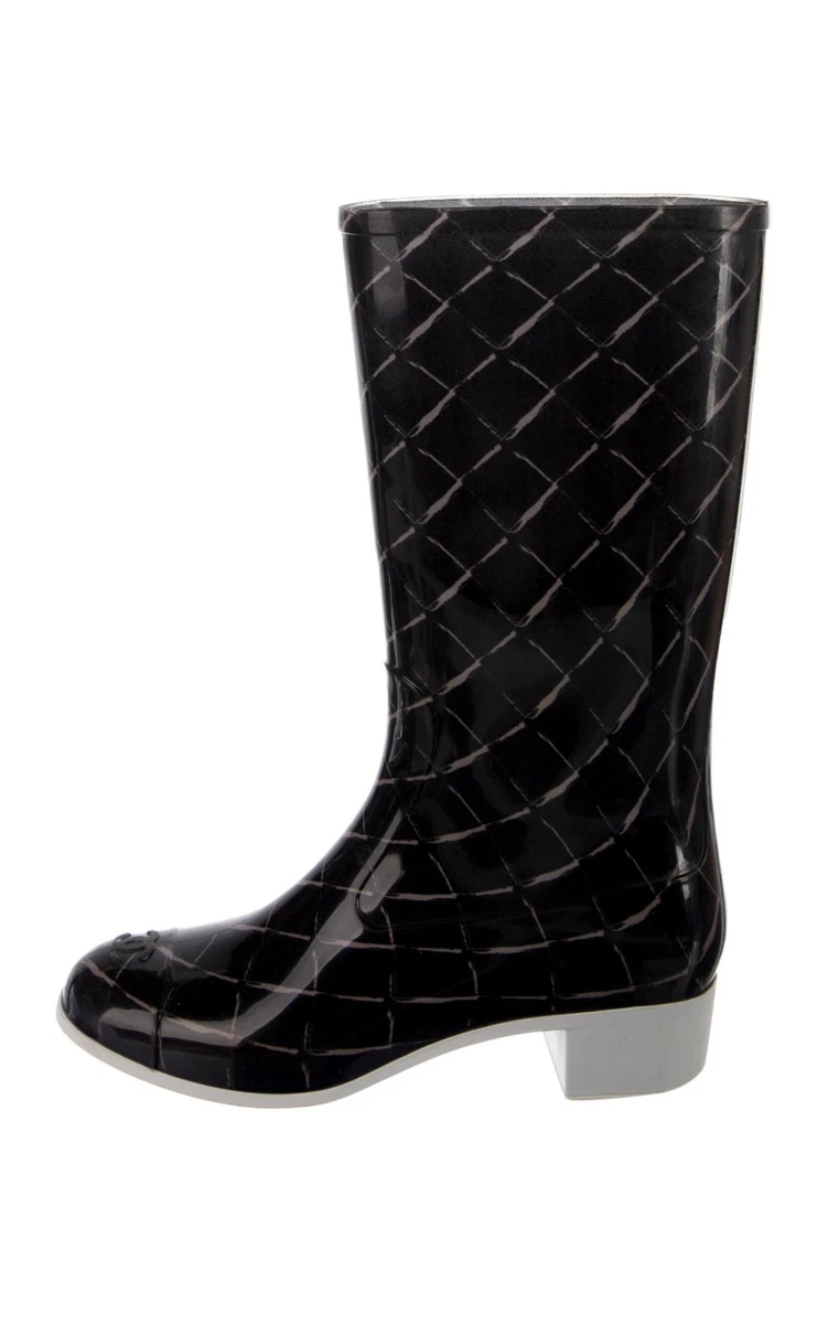 CHANEL Women's Rain Boot M for sale | eBay