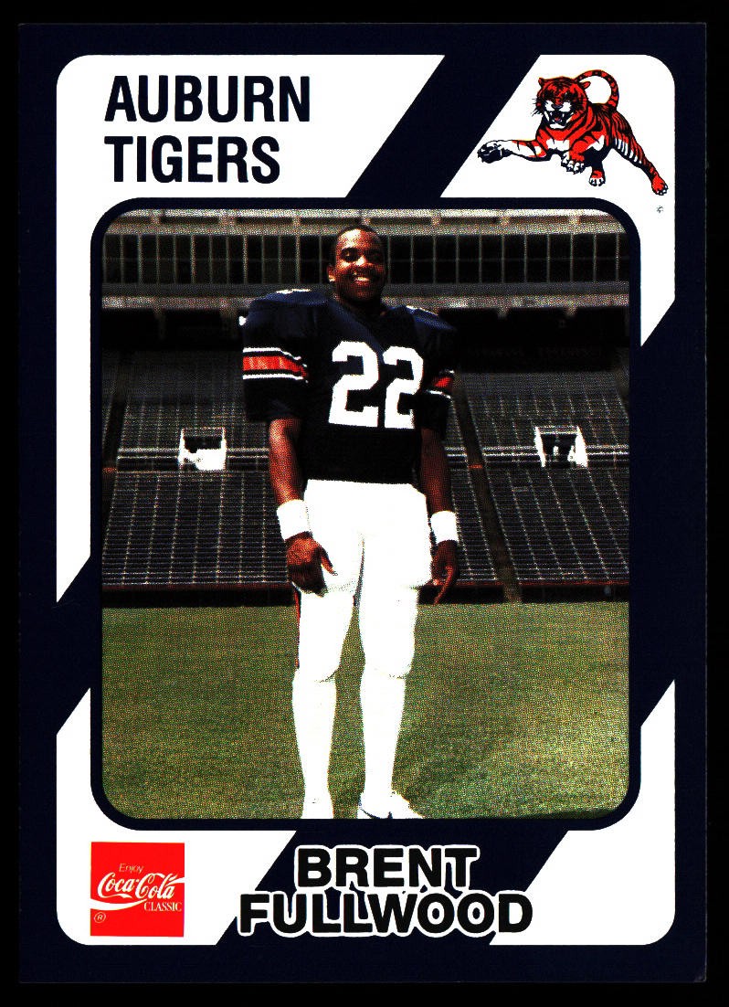 バレーボール　west 1989 Collegiate Collection Coke Auburn Tigers (580) #28 Brent